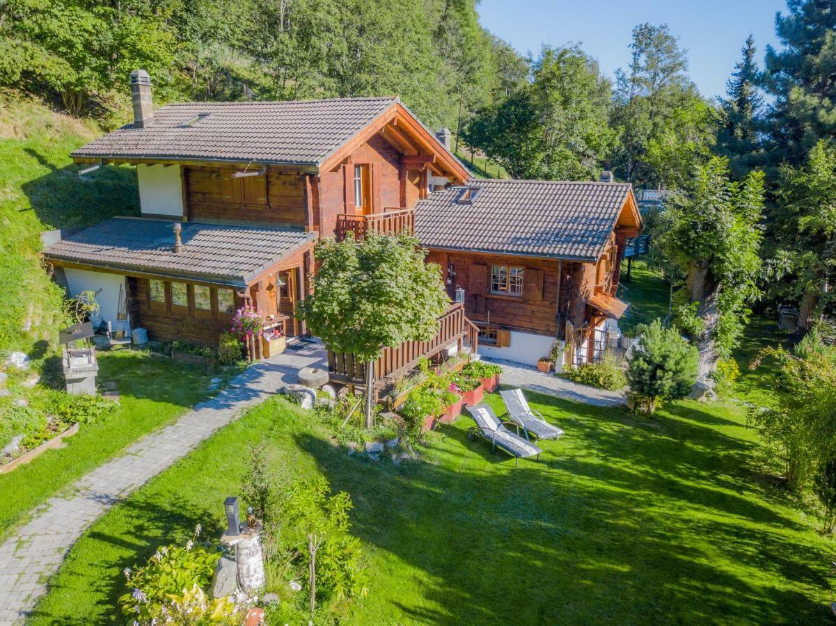 Chalet Les Rindes Nendaz Buitenkant foto